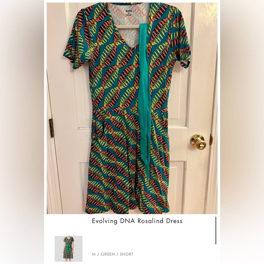 Svaha Evolving DNA Rosalind Dress, size medium, VGUC